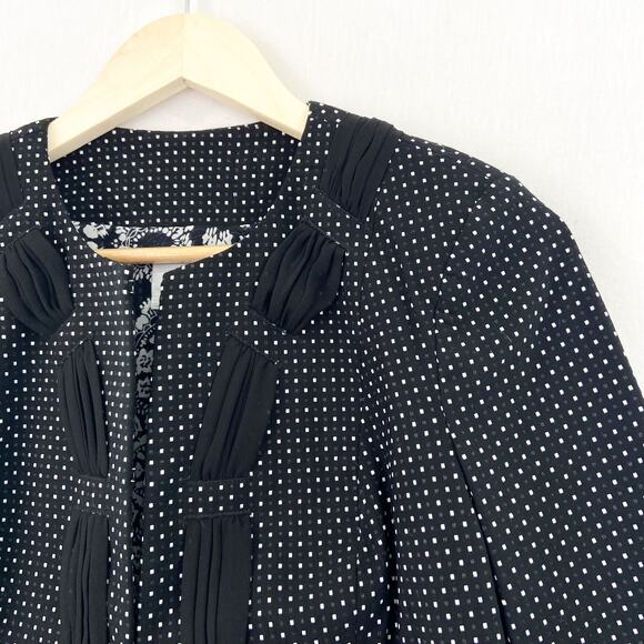 Cabi Cropped Blazer Jacket sz 4 Minimalist Contemporary Rockabilly 3/4 Sleeve - Picture 3 of 9